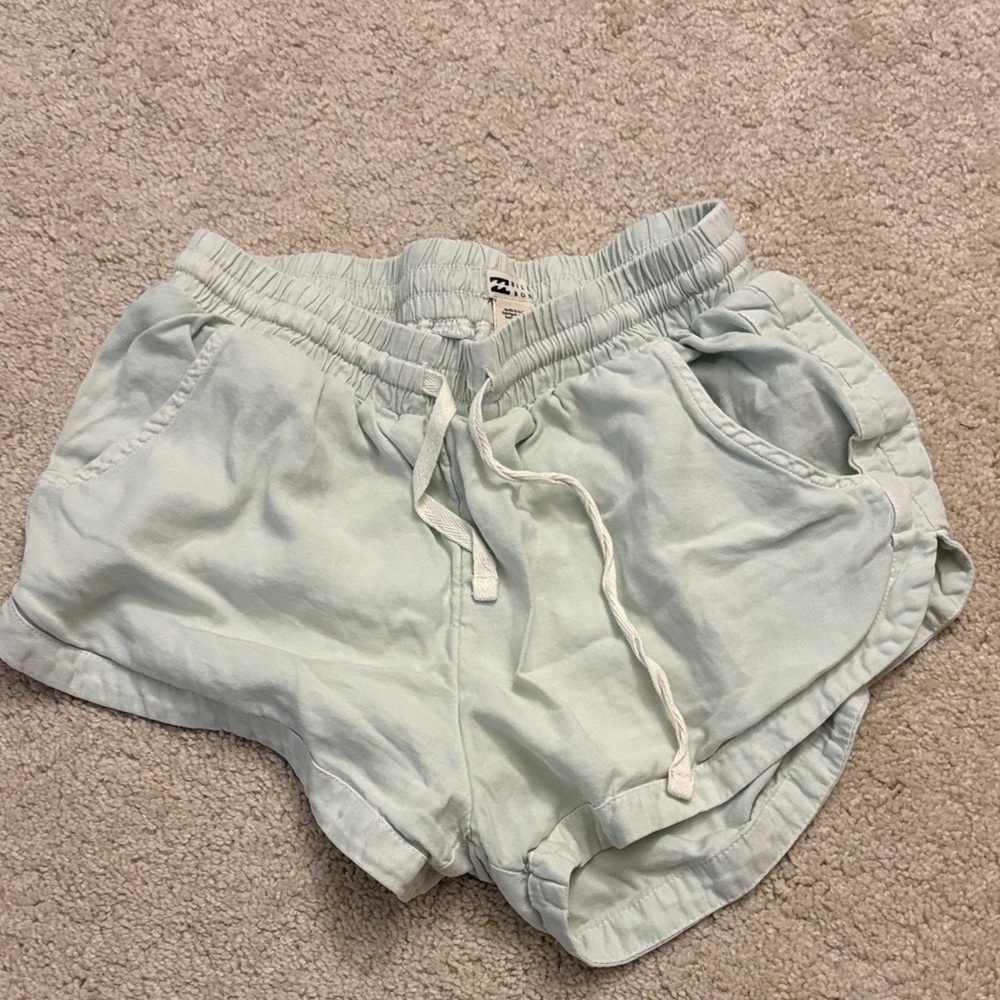 Girls XS Mint Green Casual Shorts